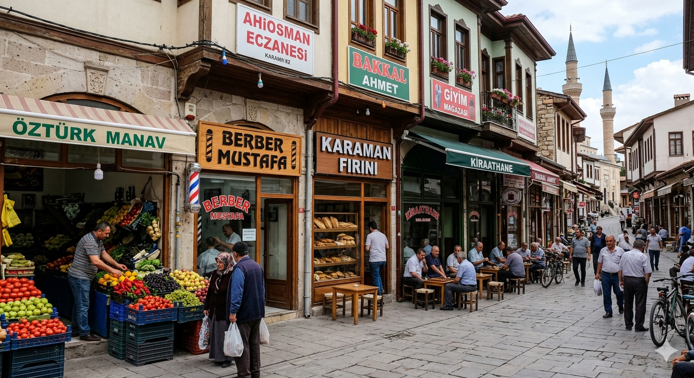 Karaman Ahiosman Mahallesi Satılık ve Kiralık Dükkan İlanları