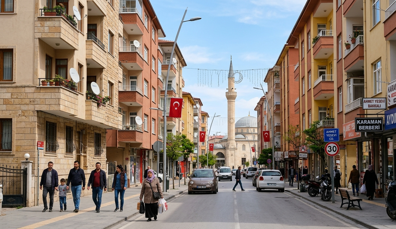 Karaman Ahmet Yesevi Mahallesi 2+1 Satılık ve Kiralık Daire İlanları