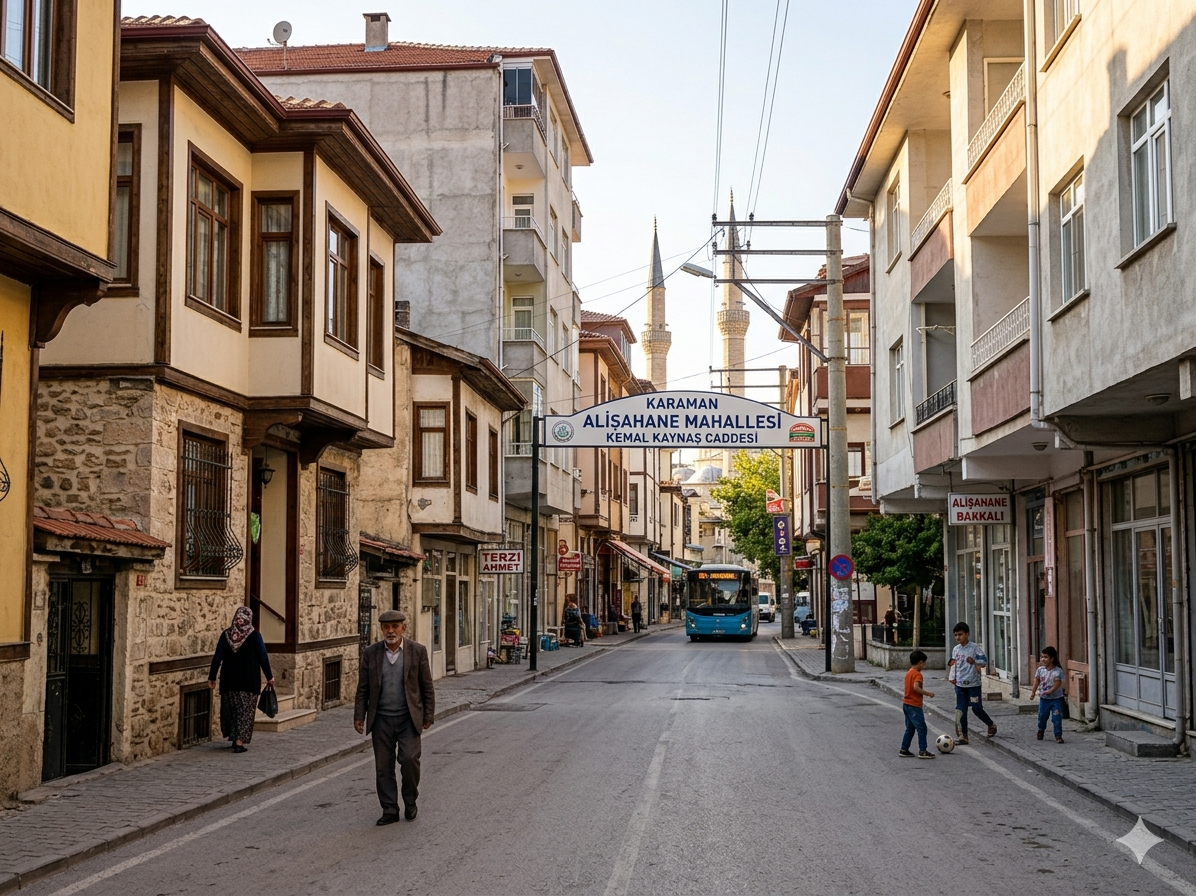Karaman Alişahane Mahallesi 3+1 Satılık ve Kiralık Daire Seçenekleri